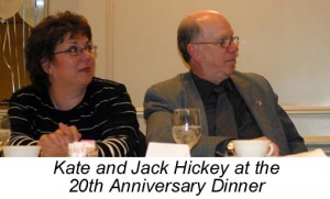 Jack Hickey cu soția